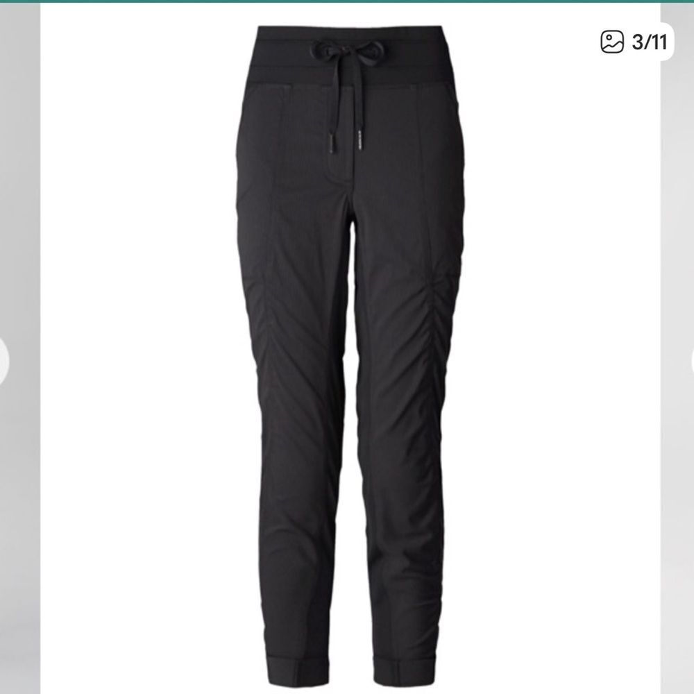 Lululemon Street To Studio Pant II Black Jogger Pants